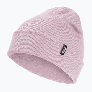 Žieminė kepurė Jack Wolfskin Rib dusty blush