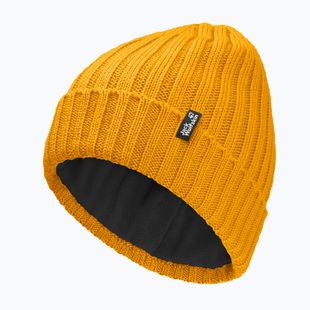 Žieminė kepurė Jack Wolfskin Rib Knit burly yellow jw