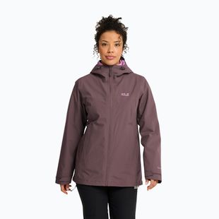 Moteriška 3‑in‑1 striukė Jack Wolfskin Moonrise 2 3IN1 sheer plum