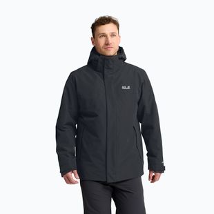 Vyriška 3 in‑1 striukė Jack Wolfskin Stonelite 3In1 phantom