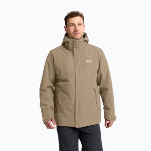 Vyriška 3 in‑1 striukė Jack Wolfskin Stonelite 3In1 hazel wood