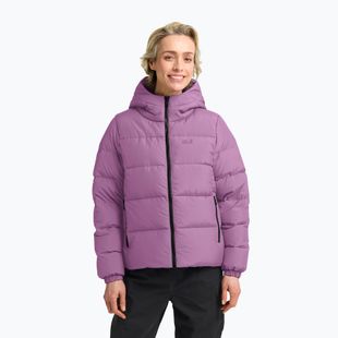 Moteriškas pūstas paltas Jack Wolfskin Frozen Palace vivid orchid