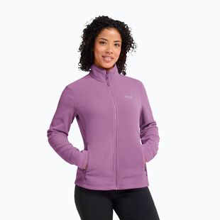 Moteriškas flisinis džemperis Jack Wolfskin Taunus 100 Full Zip vivid orchid