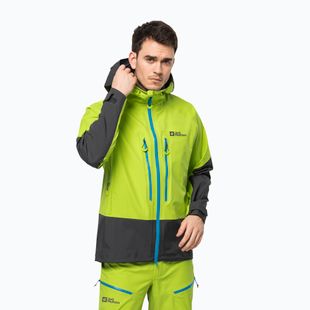 Jack Wolfskin vyriška slidinėjimo striukė Alpspitze 3L žalia 1115181