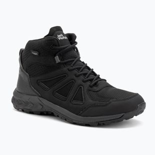 Vyriški žygio batai Jack Wolfskin Woodland 2 Texapore Mid black