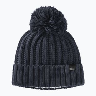 Moteriška žieminė kepurė Jack Wolfskin Highloft Knit night blue
