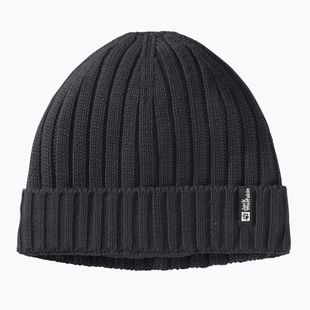 Žieminė kepurė Jack Wolfskin Rib Knit black