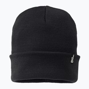 Žieminė kepurė Jack Wolfskin Rib black