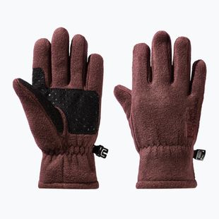 Vaikiškos žygio pirštinės Jack Wolfskin Fleece Glove boysenberry