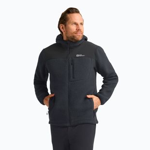 Vyriškas fliso džemperis Jack Wolfskin Kammweg Pile Fz phantom