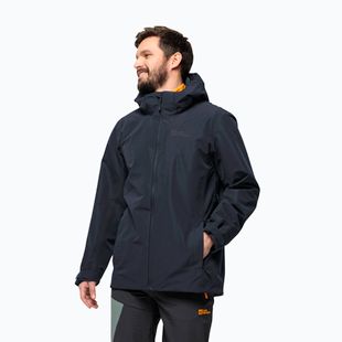 Vyriška striukė nuo lietaus Jack Wolfskin Fernblick 2L night blue