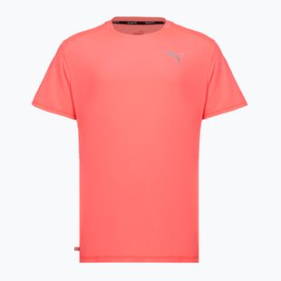 Vyriški bėgimo marškinėliai PUMA Run Cloudspun SS Tee Pink/Silver
