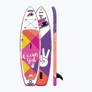 Vaikiška SUP irklentė F2 Ocean Girl 9'2" pink