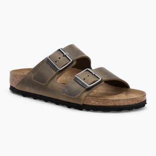 Šlepetės BIRKENSTOCK Arizona LEOI Narrow faded khaki
