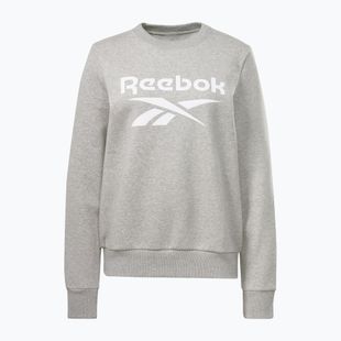 Moteriškas džemperis Reebok Identity Big Logo Fleece Crew medium grey heather