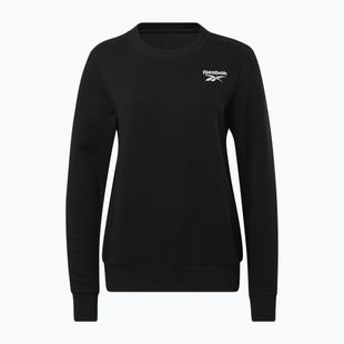 Moteriškas džemperis Reebok Identity Small Logo French Terry Crew black
