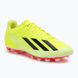 Vyriški futbolo batai adidas X Crazyfast Club FxG team solar yellow/core black/cloud white