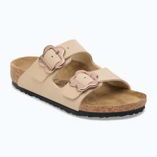 Vaikiškos šlepetės BIRKENSTOCK Arizona Flowers Kids Birko-Flor sandcastle