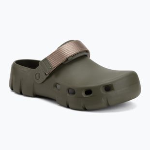 Šlepetės BIRKENSTOCK Birki Flow TEX EVA Regular khaki/gray taupe