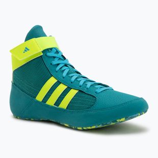 Bokso batai adidas HVC purple team/lucid lemon/signal cyan