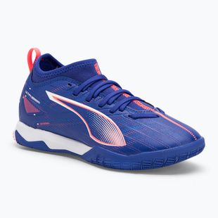 Vaikiški futbolo batai PUMA Ultra 5 Match It + Mid Jr lapis lazuli/puma white/sunset glow
