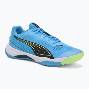 Vyriški batai sporto salei PUMA Solarstrike III luminous blue/club navy/fizzy apple