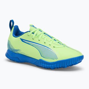 PUMA Ultra 5 Play TT Jr fizzy apple/puma white vaikiški futbolo bateliai