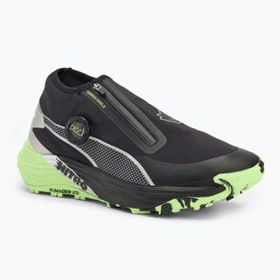 Vyriški bėgimo batai PUMA Voyage Nitro 3 disc black/silver/fizzy apple