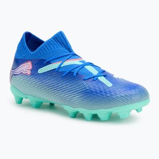 Vaikiški futbolo batai PUMA Future 7 Pro FG/AG Jr bluemazing/puma white/electric peppermint