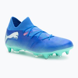 Futbolo batai PUMA Future 7 Match MxSG blue mazing/puma white/electric peppermint