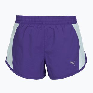 Moteriški bėgimo šortai Puma Run Favorite Velocity 3" Shorts violet/blue/silver/black