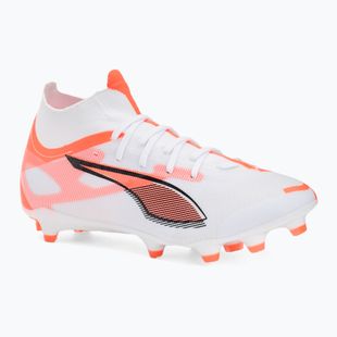 Vyriški futbolo bateliai PUMA Ultra 5 Match+ FG/AG puma white/puma black/glowing red