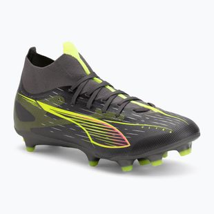 Vyriški futbolo bateliai PUMA Ultra 5 Match+ FG/AG matte aged silver/yellow alert/puma aged silver
