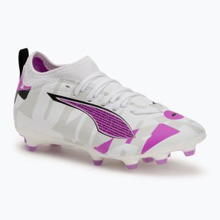 Vaikiški futbolo batai PUMA Ultra 5 Match Forever FG/AG Jr puma white/pure magenta/feather gray/puma black