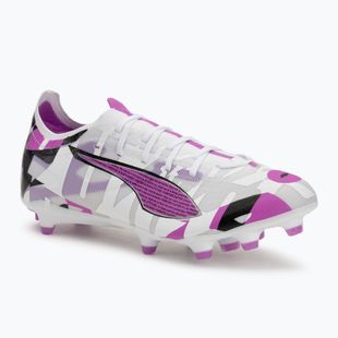 Vyriški futbolo batai PUMA Ultra 5 Match Forever FG/AG puma white/pure magenta/feather gray/puma black