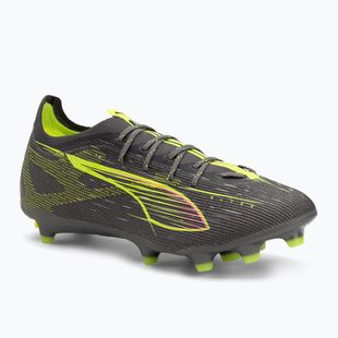 Vyriški futbolo batai PUMA Ultra 5 Pro FG/AG matte aged silver/yellow alert/sun struck