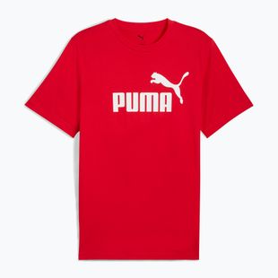 Vyriški marškinėliai PUMA ESS No. 1 Logo Tee for all time red