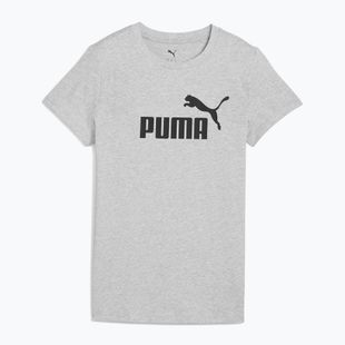 Moteriški marškinėliai PUMA ESS No. 1 Logo Tee Light Gray Heather
