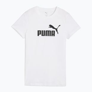 Moteriški marškinėliai PUMA ESS No. 1 Logo Tee puma white