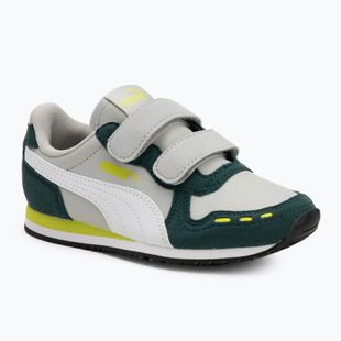 Paauglių batai PUMA Cabana Racer SL 20 V PS coollightgray/pumawhite/darkmyrtle/limesmash