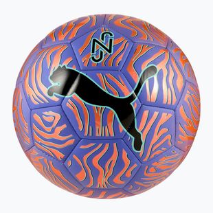 PUMA Neymar Jr. futbolo kamuolys. Grafinis oranžinis aguonų / Puma juodas dydis 5