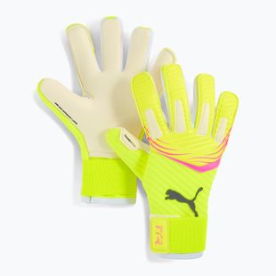 Vartininko pirštinės PUMA Future Pro Hybrid yellow alert/sunstruck