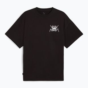 Vyriški krepšinio marškinėliai PUMA Jaws Core Tee II puma black