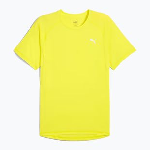 Vyriški bėgimo marškinėliai PUMA Run Velocity Tee Poly lemon sherbert