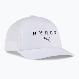 Kepurė su snapeliu PUMA x HYROX Trucker balta