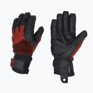 Vyriškos slidinėjimo pirštinės ZIENER Gonno Aquashield woody brown