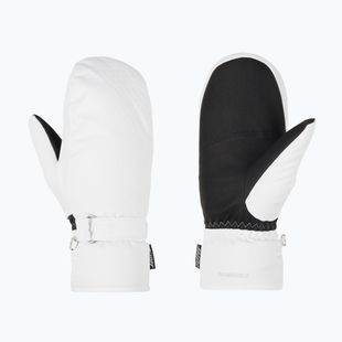 Moteriškos slidininkų pirštinės ZIENER Kisar Aquashield Mitten white