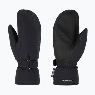 Moteriškos slidininkų pirštinės ZIENER Kisar Aquashield Mitten black