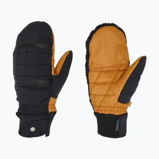 Moteriškos slidininkų pirštinės ZIENER Kabba black