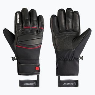 Vyriškos slidinėjimo pirštinės ZIENER Gomin-Z AS black/red